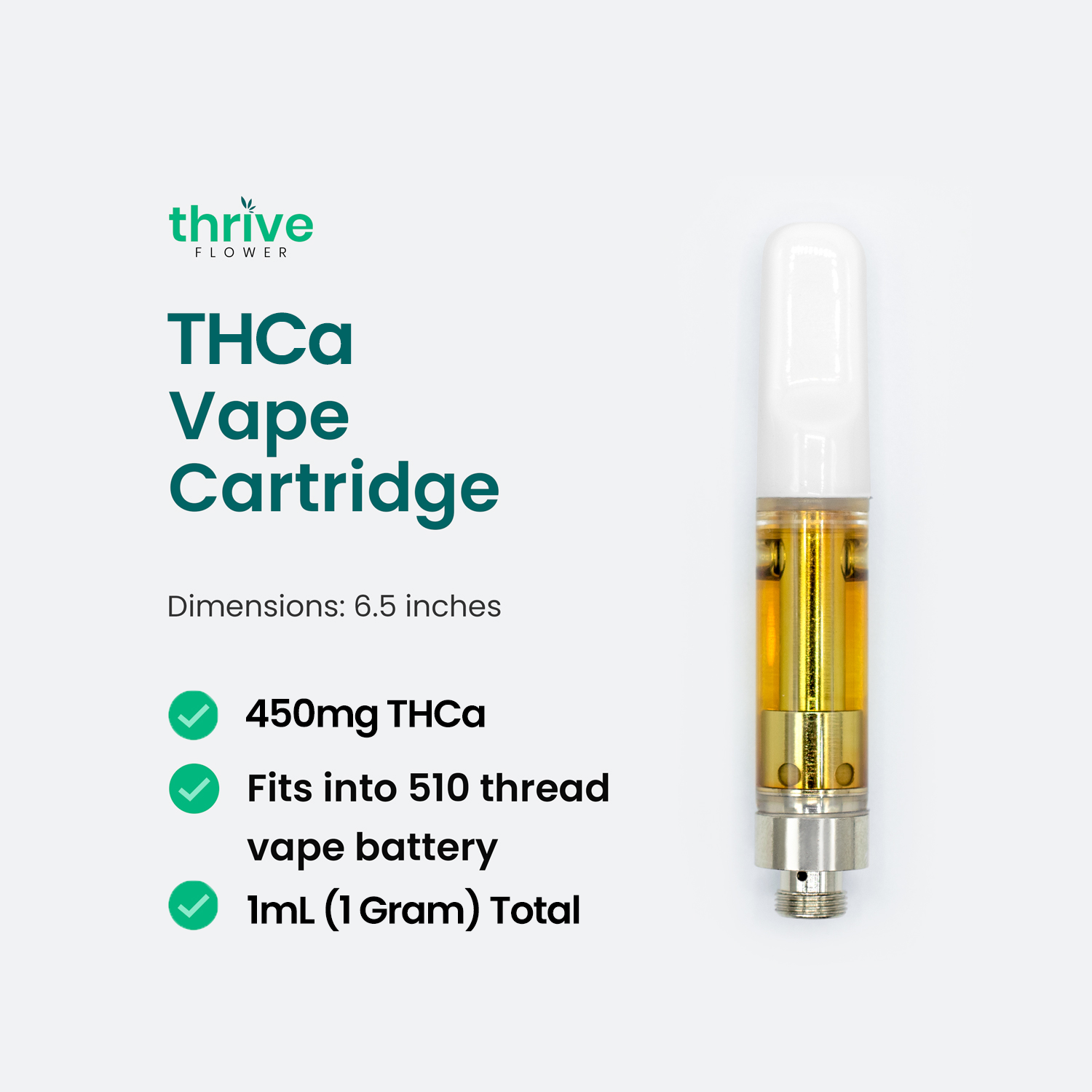 What is the volume of each vape cartridge?
